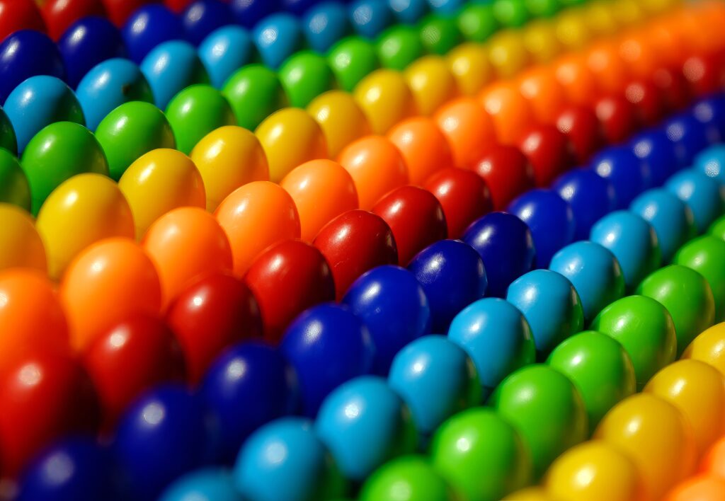 Vibrant Gradient Sphere Wallpaper Background with Subtle Depth