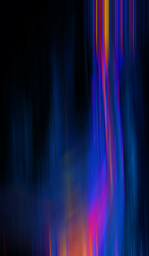 Vibrant Gradient Stripes Wallpaper: Dynamic Abstract Background