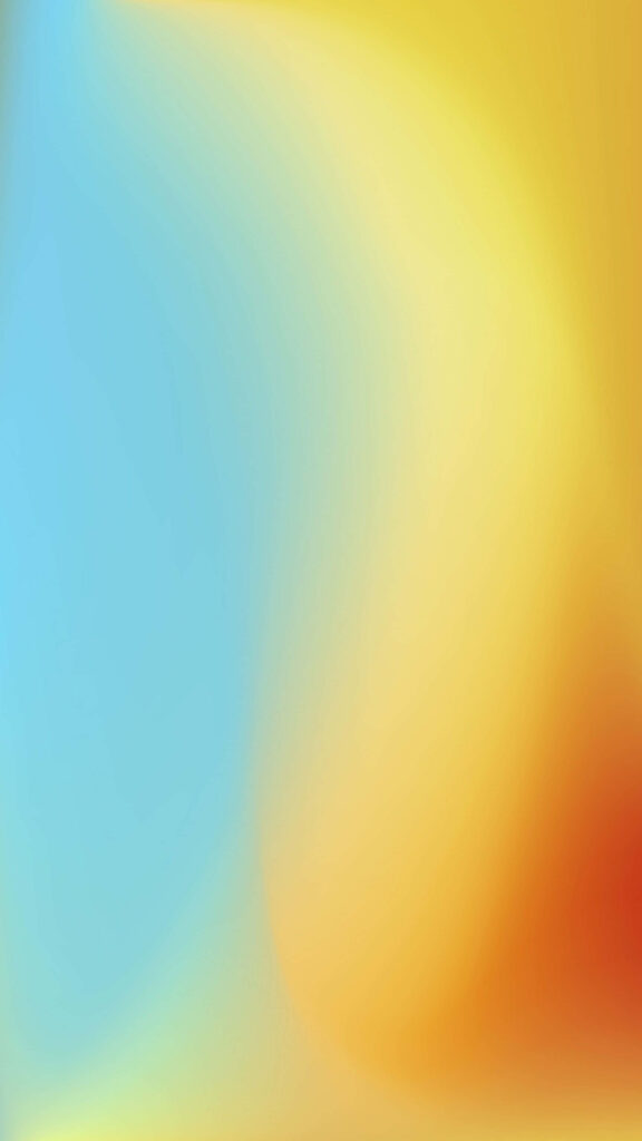 Vibrant Gradient Wallpaper: Warm Yellow to Cool Blue Background