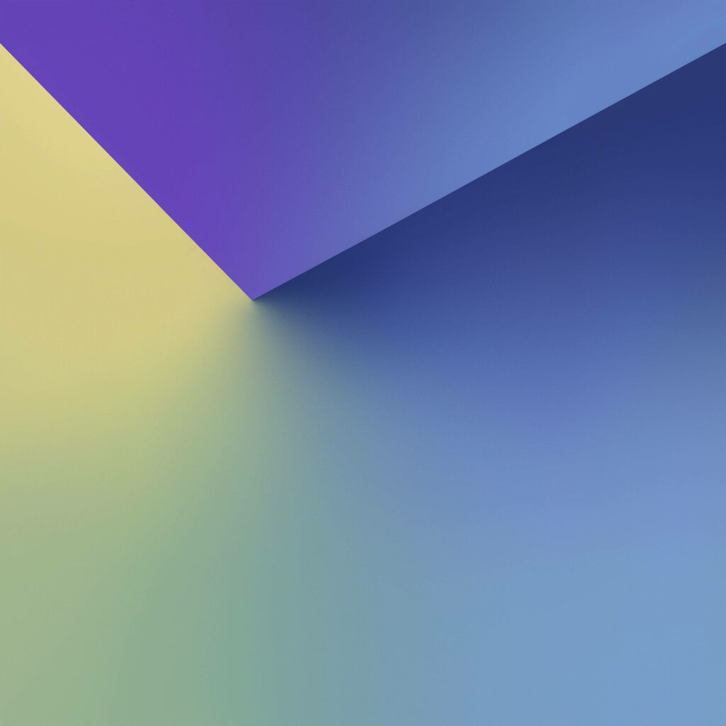 Stunning Gradient Wallpaper for Galaxy Note 7 - Yellow to Blue