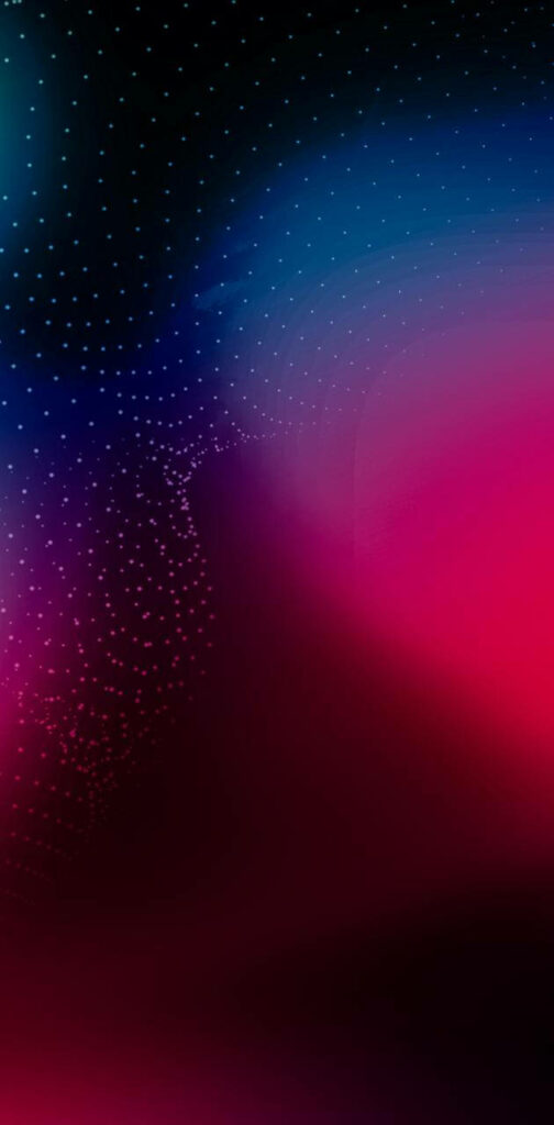 Vibrant Gradient Wallpaper: Futuristic Dotted Lights for 4K TVs