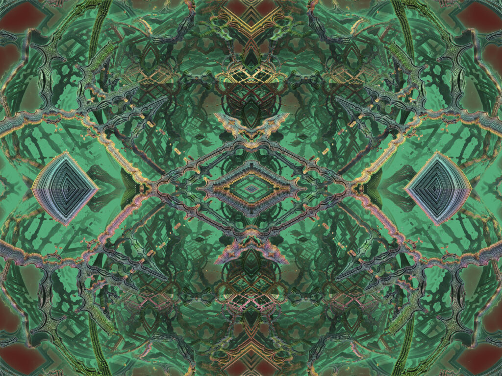 Vibrant Green Abstract Geometric Wallpaper - 4096x3072 Background