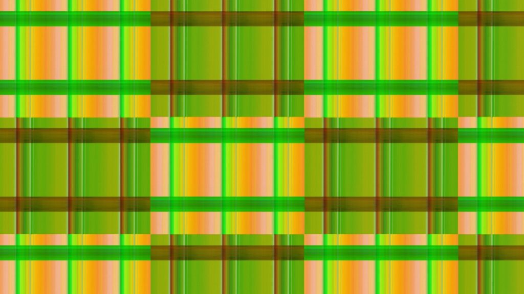 Vibrant Green Abstract Background with Plaid Patterns in HD Wallpaper