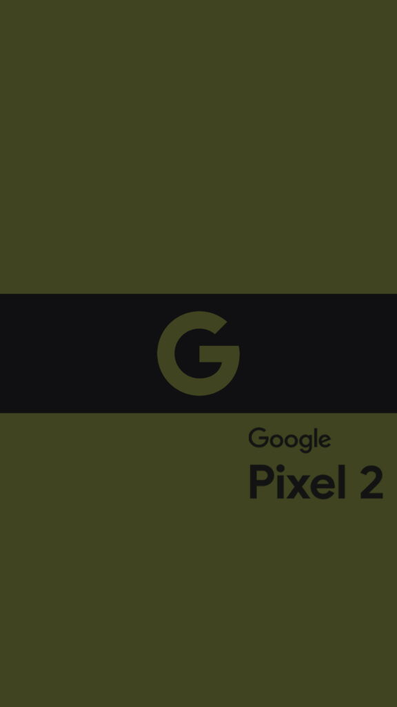 Vibrant Google Pixel 2: Unleashing the Android Experience with Stunning Green Logo Wallpaper