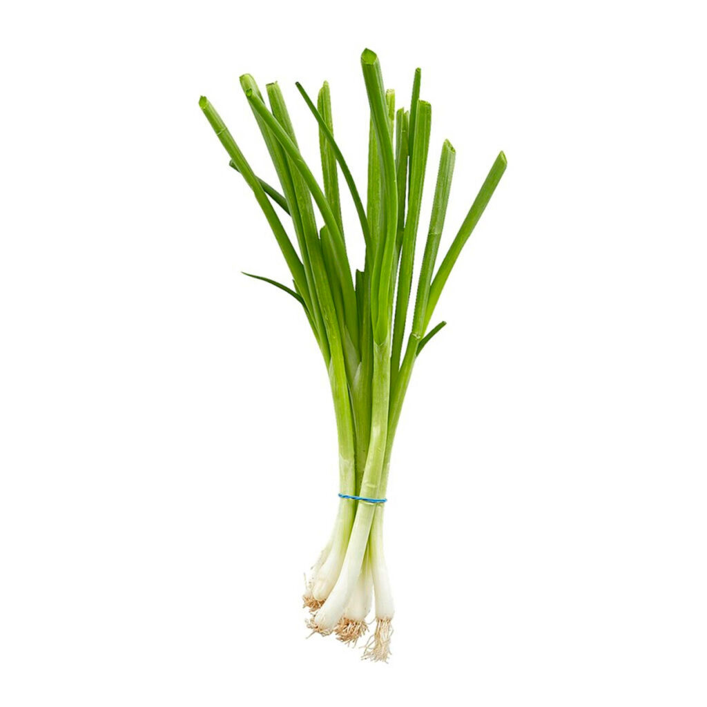 Fresh Green Onions Bundle: Crisp Tops & White Roots Wallpaper