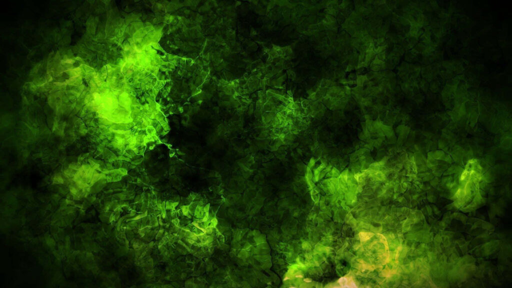 Vibrant Green Abstract Wallpaper: Textured Swirls & Dynamic Design