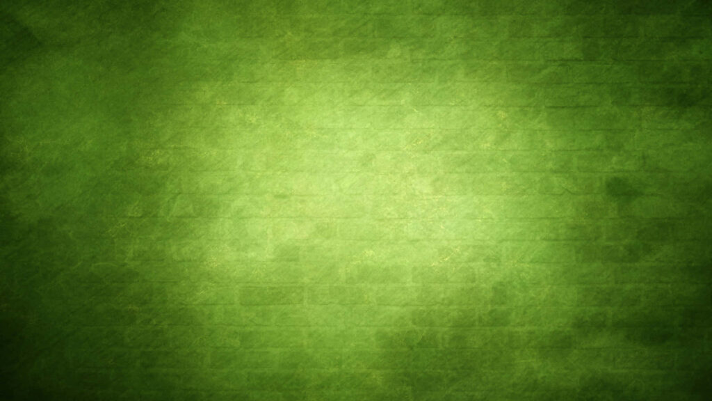 Vibrant Green Textured Wallpaper with Artistic Brick Pattern