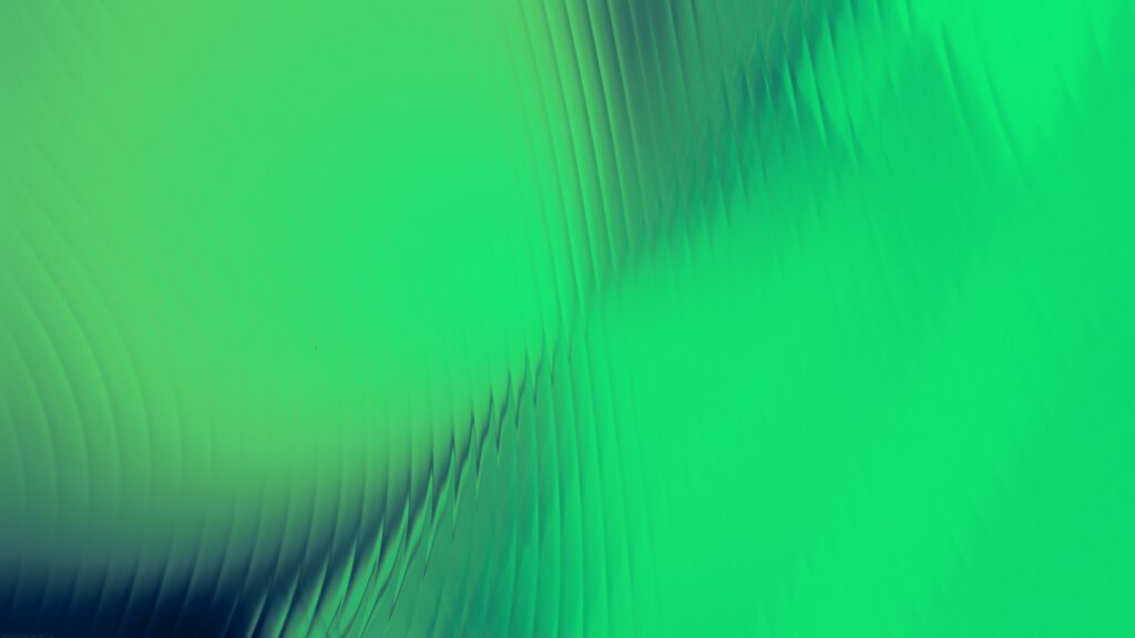Vibrant Green Wavy Wallpaper: Embossed Ripple Texture Background