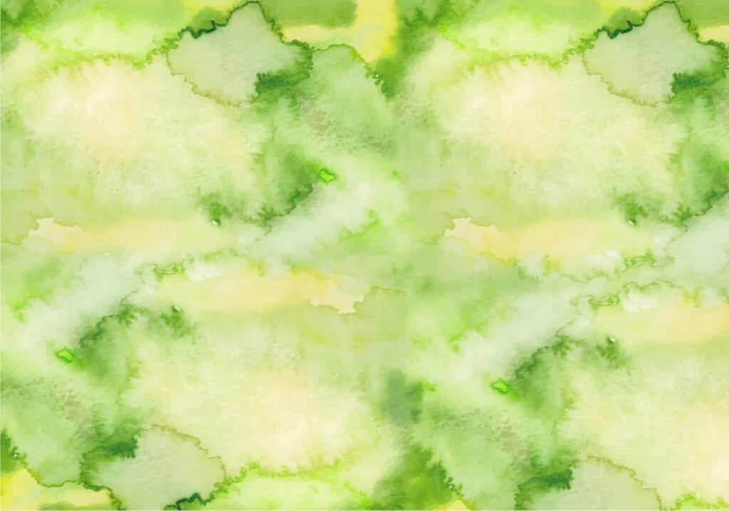 Refreshing Green & Yellow Watercolor Texture for Wallpaper Background