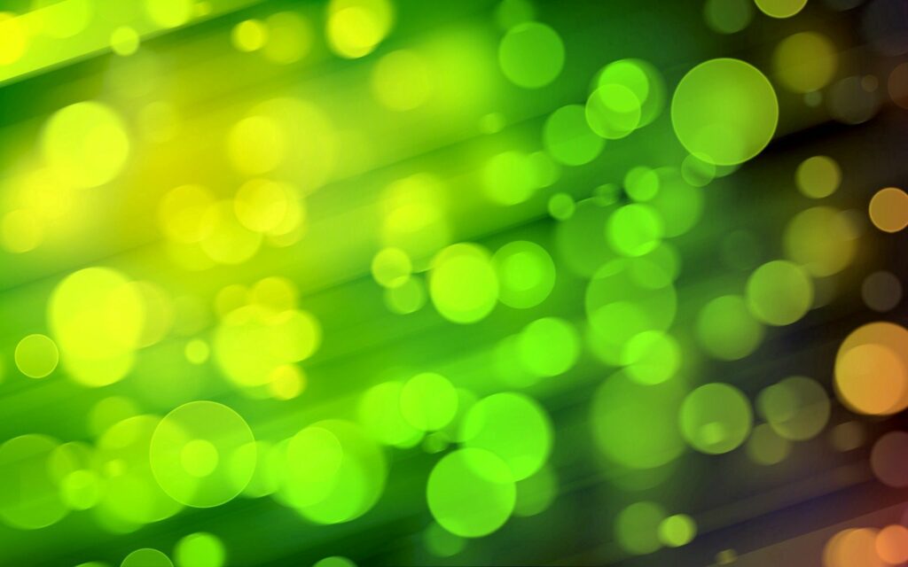 Vibrant Green & Yellow Circle Background Wallpaper | Dynamic Design