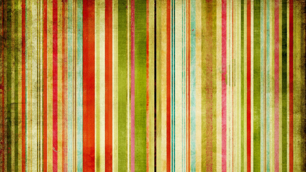 Vibrant Grunge Wallpaper: Colorful Vertical Stripes & Rustic Design