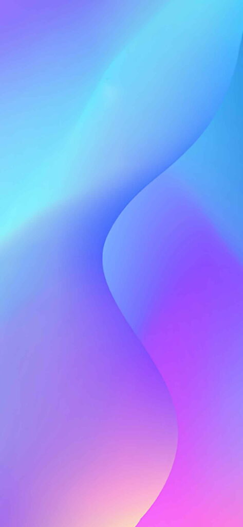 Stunning HD Wallpaper: Xiaomi Redmi K20 Pro Elevates Your Screen's Aesthetic - Blue and Pink Gradient Abstract