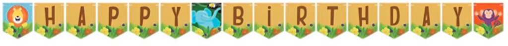 Vibrant Happy Birthday Banner with Colorful Letters & Playful Patterns Wallpaper