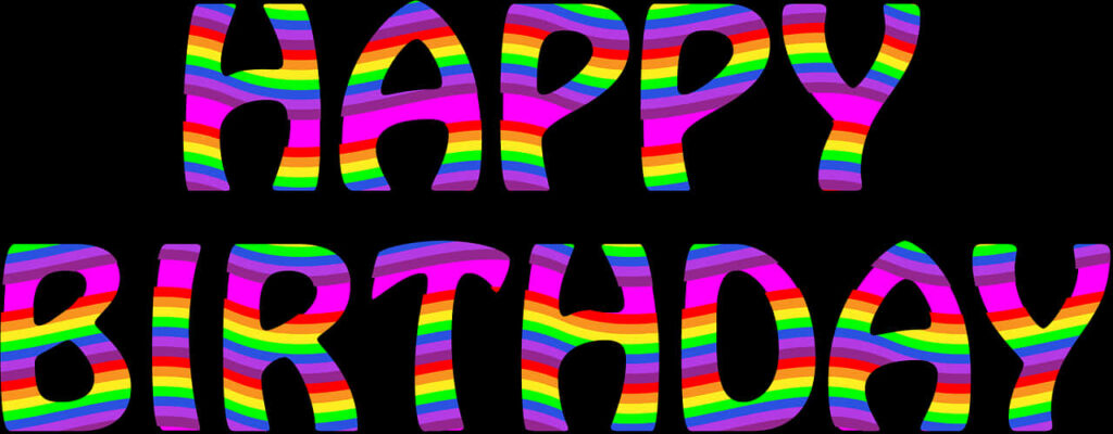 Colorful Happy Birthday Wallpaper - Festive Celebration Background