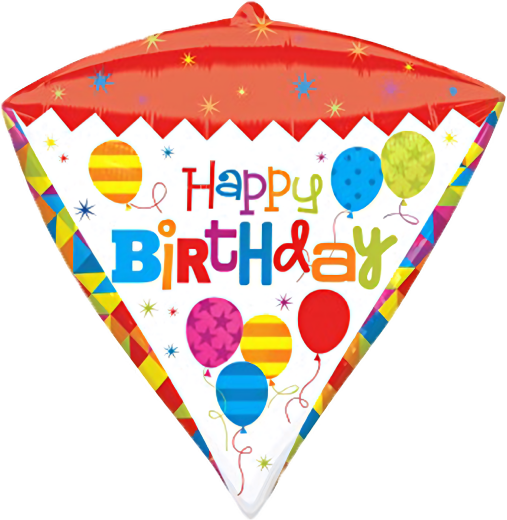 Festive Happy Birthday Balloon Wallpaper | Colorful Celebration Background