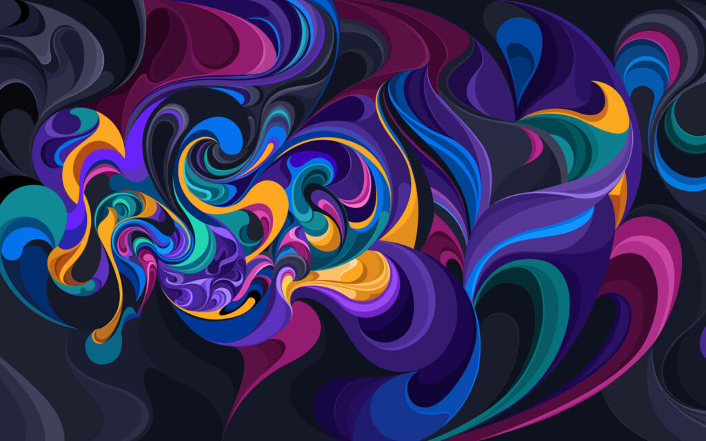 Vibrant and Dynamic Android Material Design Wallpaper 