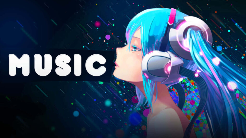 Vibrant Hatsune Miku Wallpaper: Anime & Music Lovers' Dream