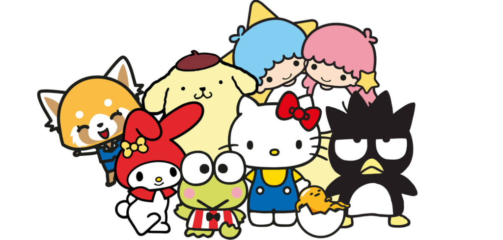Hello Kitty & Friends Colorful Wallpaper - Fun Sanrio Background