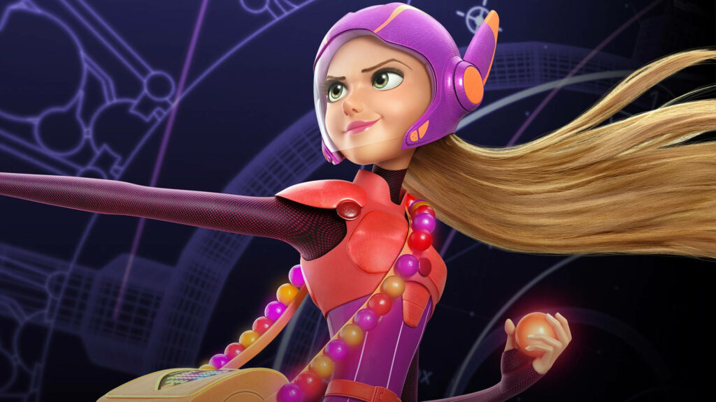 Vibrant Honey Lemon Wallpaper: Dynamic Pose & Colorful Style