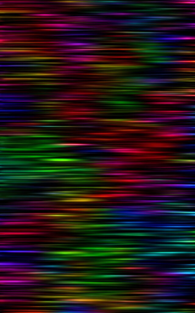 Vibrant Horizontal Line Wallpaper - Colorful Dynamic Background 2400x3840