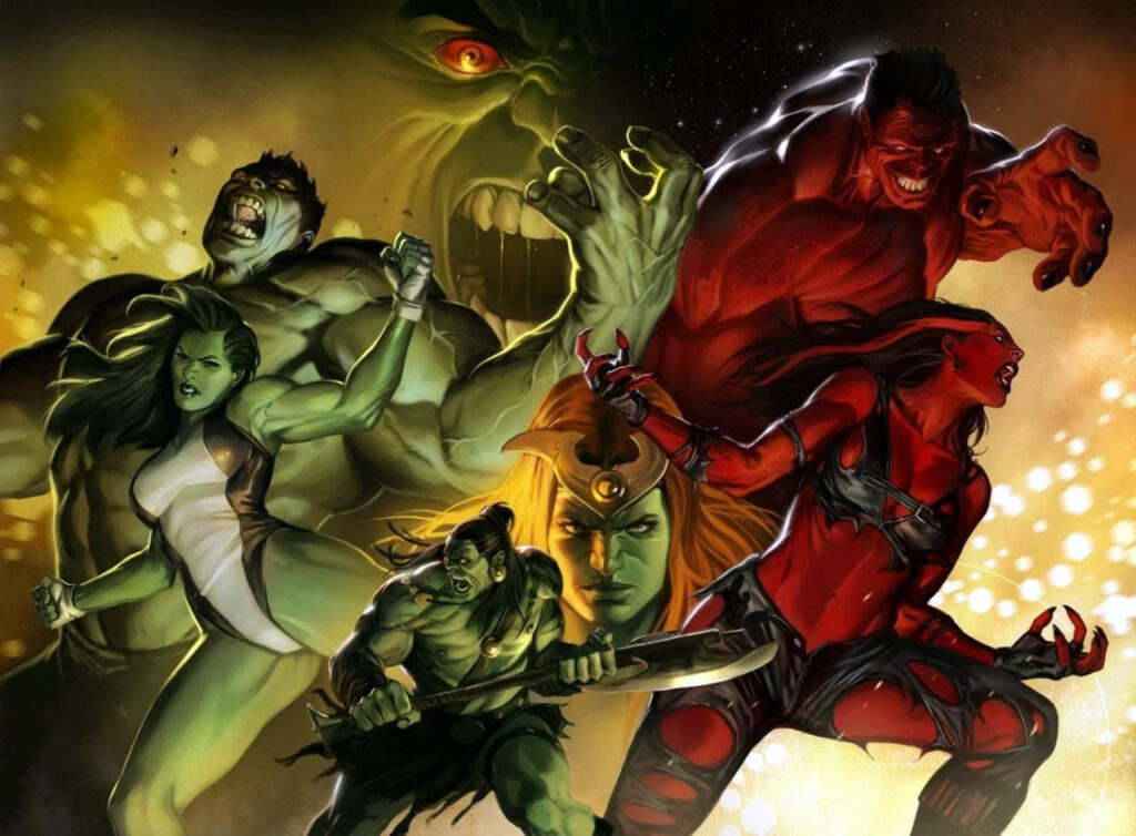 Incredible Hulk Dynamic Wallpaper: She-Hulk, Red Hulk & More!