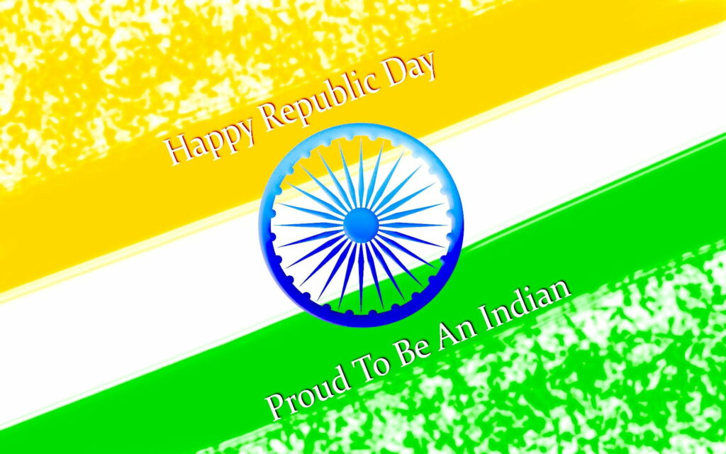Patriotic Splendor: India's Republic Day HD Wallpaper Background Photo