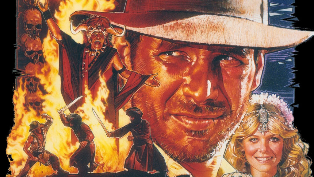 Vibrant Indiana Jones Graphic Wallpaper: Action & Adventure Awaits!