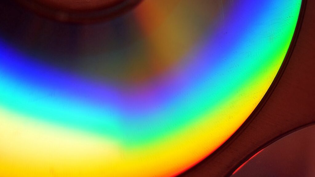 Vibrant Iridescent Gradient Wallpaper - 1920x1080 HD Background