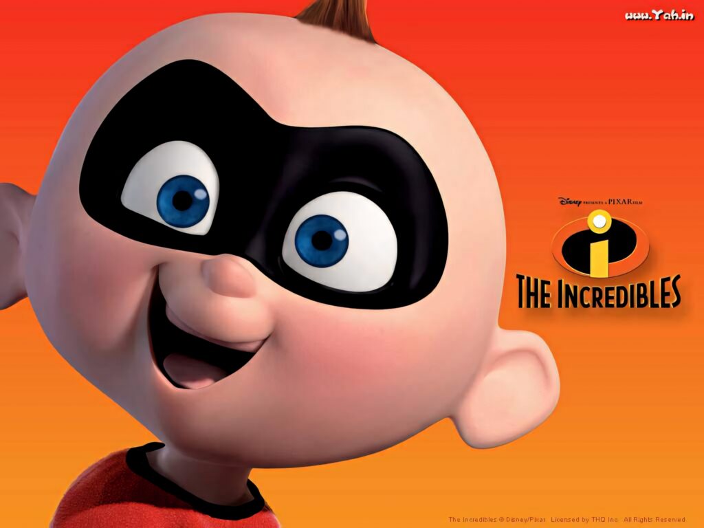 Cheerful Jack-Jack Wallpaper: Vibrant Background from The Incredibles