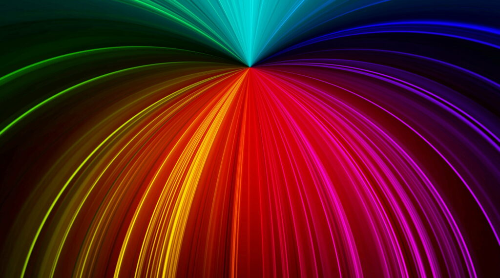 Vibrant Kaleidoscope: A Captivating Ultra HD Colorful Abstract Art Wallpaper