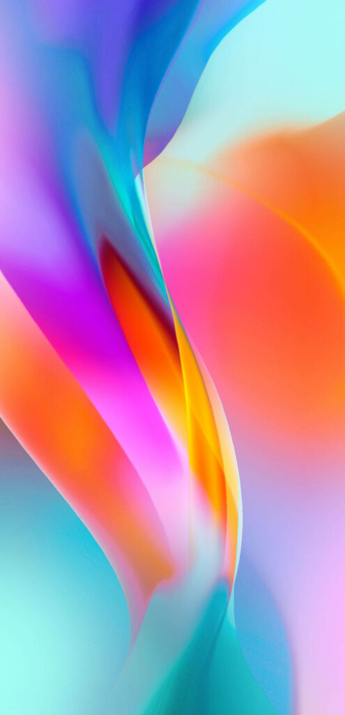 Vibrant Abstract Wonderland: An Ideal Oneplus 9R Wallpaper