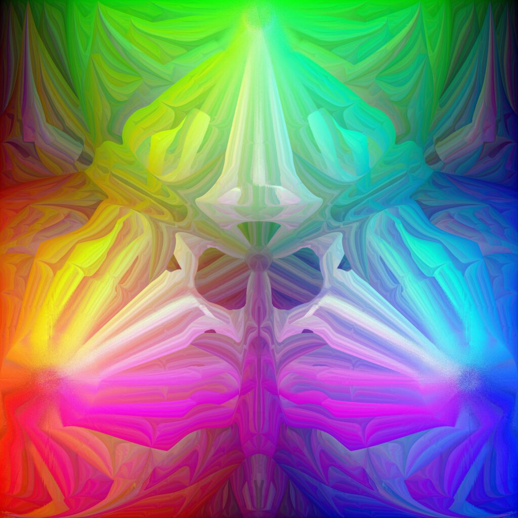 Vibrant Kaleidoscope Wallpaper: Colorful Abstract Background