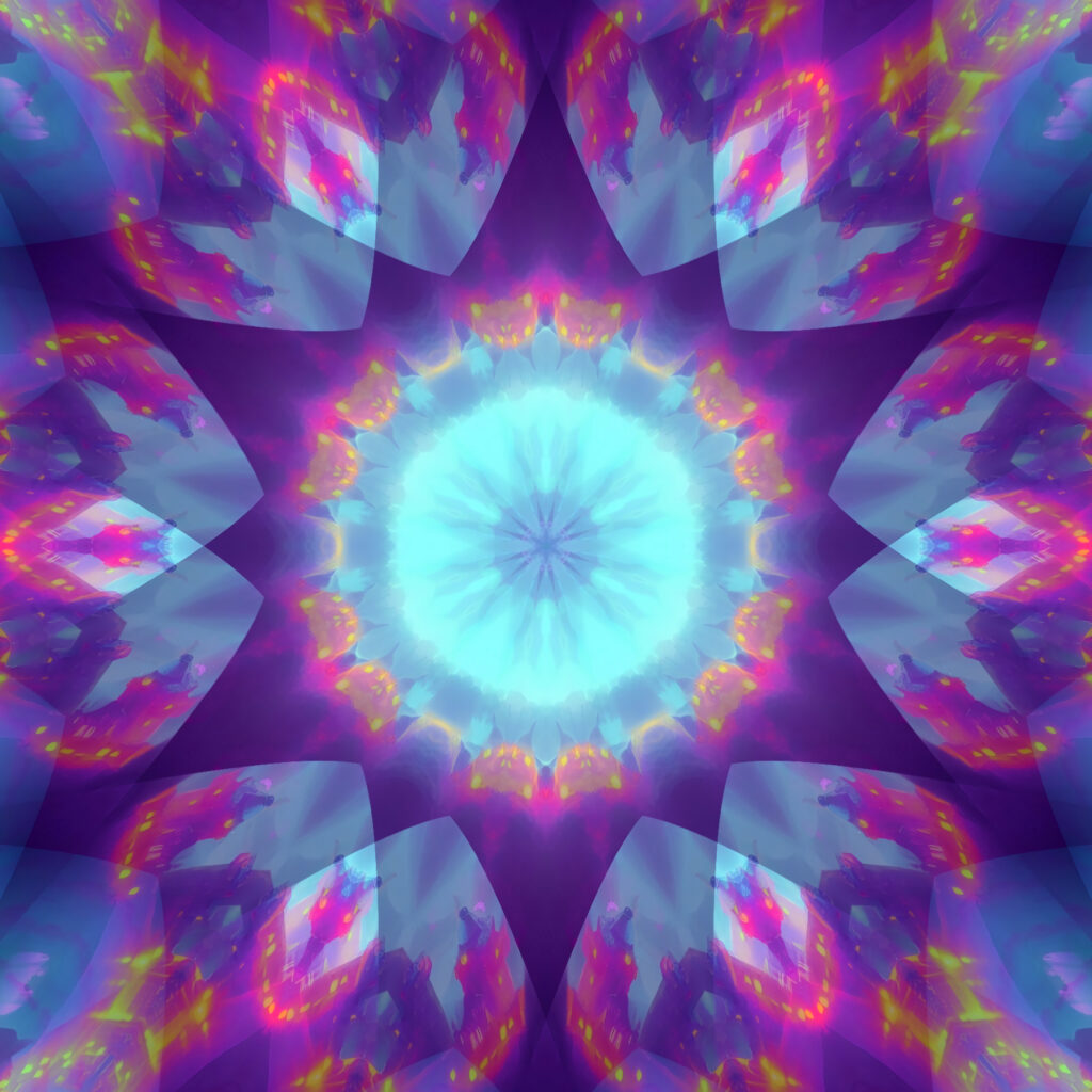 Vibrant Kaleidoscope Wallpaper: Mesmerizing 3456x3456 Background