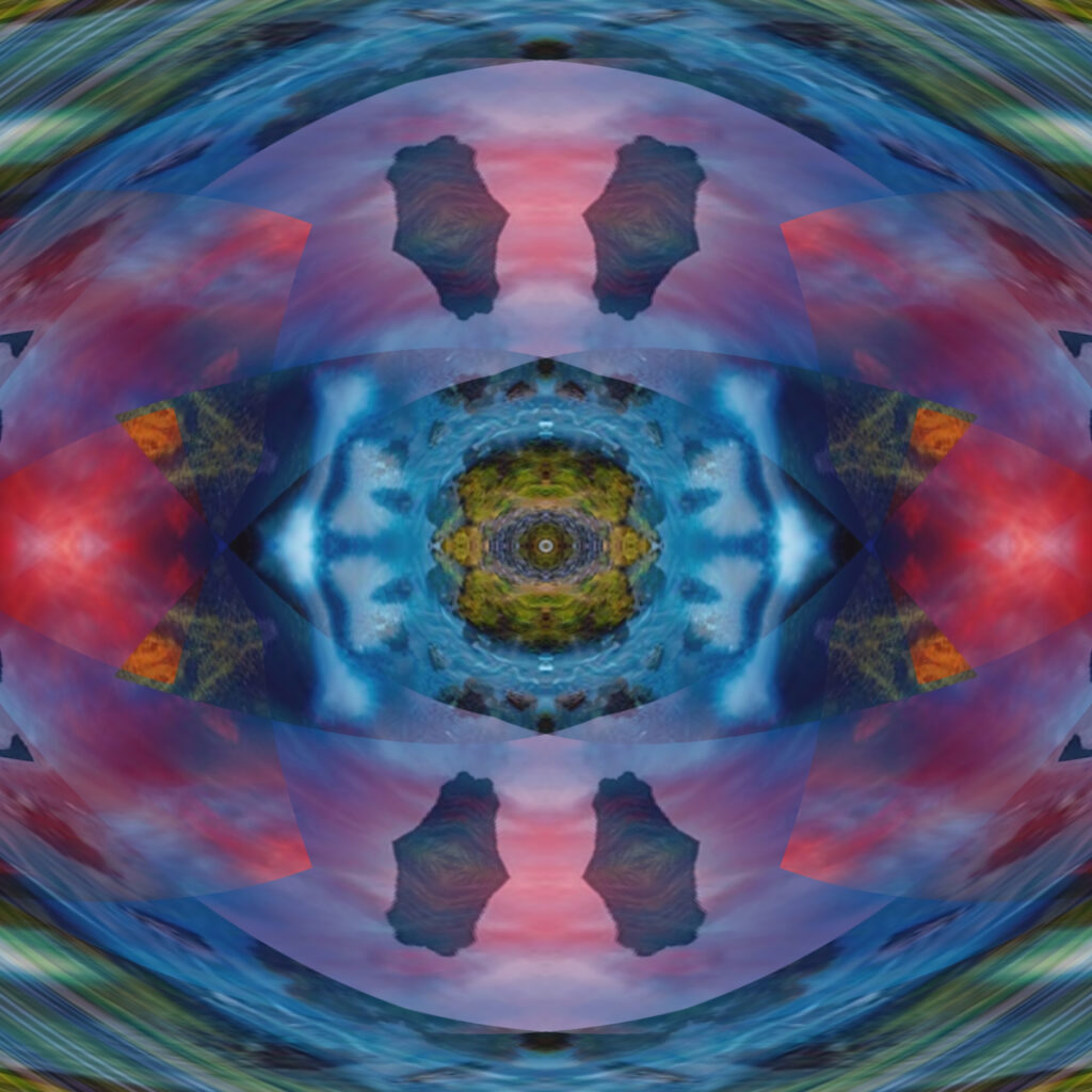 Vibrant Kaleidoscopic Wallpaper - Colorful Abstract Background 3456x3456
