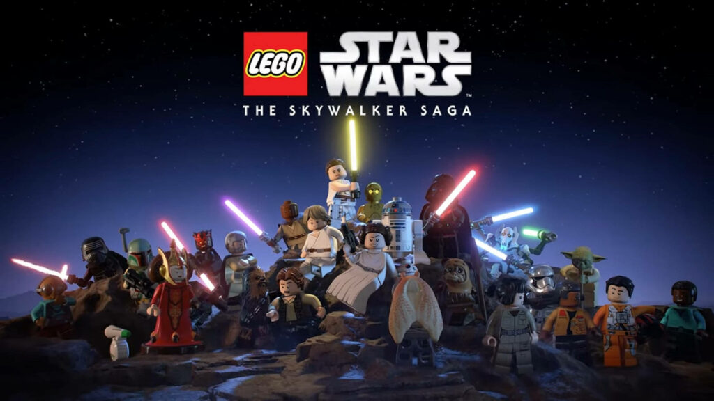 Epic Lego Star Wars Wallpaper: Iconic Characters & Lightsabers