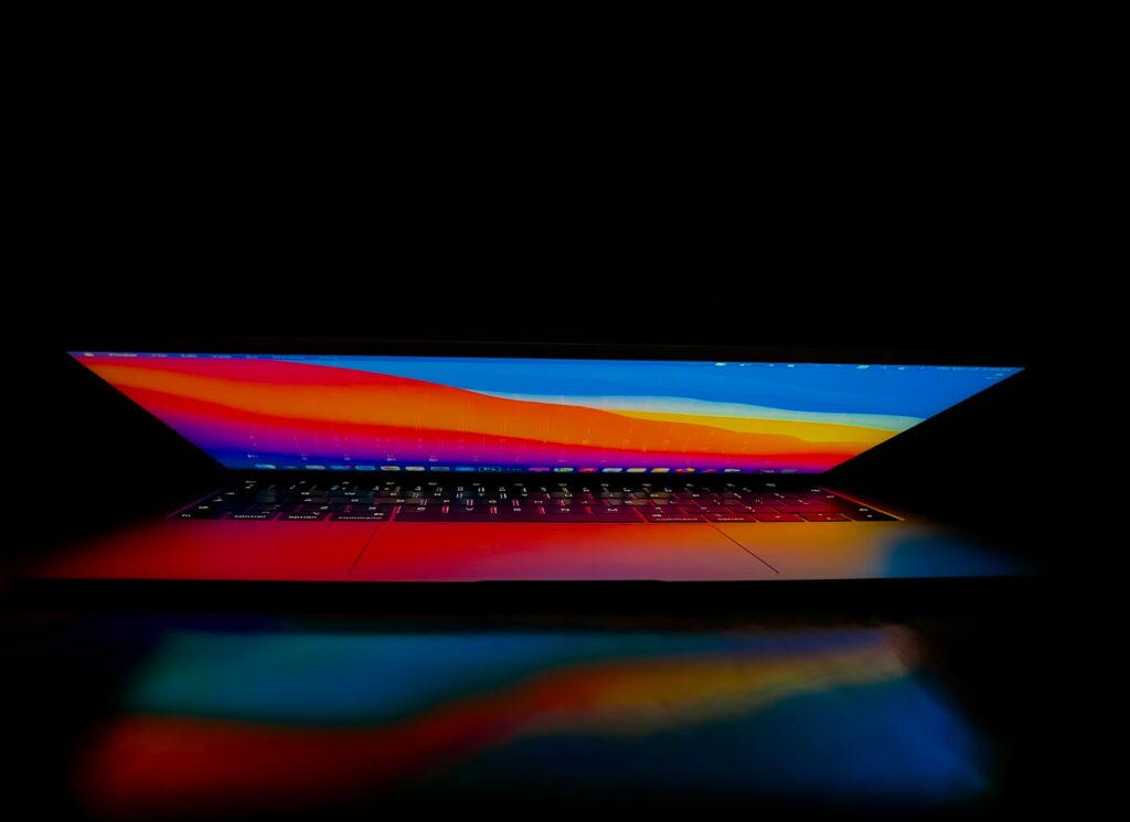 Vibrant Laptop Wallpaper for Monitors: Light vs. Dark Background