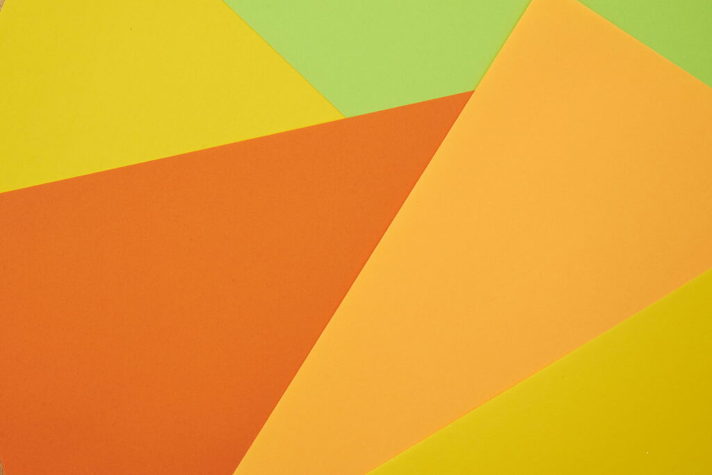 Vibrant Paper Symphony: Mesmerizing Layers of Color and Texture in a Captivating 6K Wallpaper Background