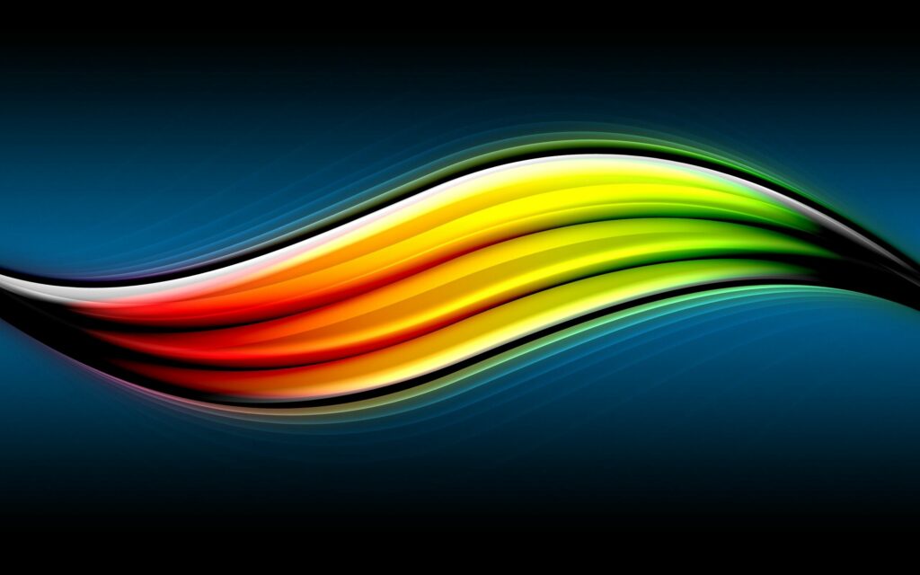 Vibrant Leaf-Inspired Abstract Wallpaper - 2560x1600 Background