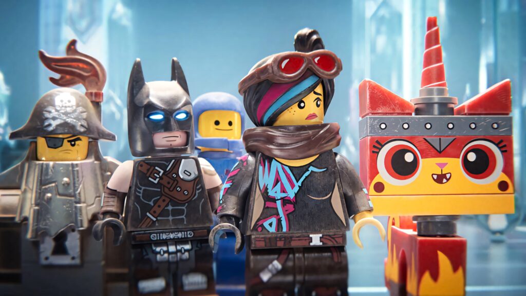 Vibrant *Lego Movie* Wallpaper: Master Builders Adventure Scene
