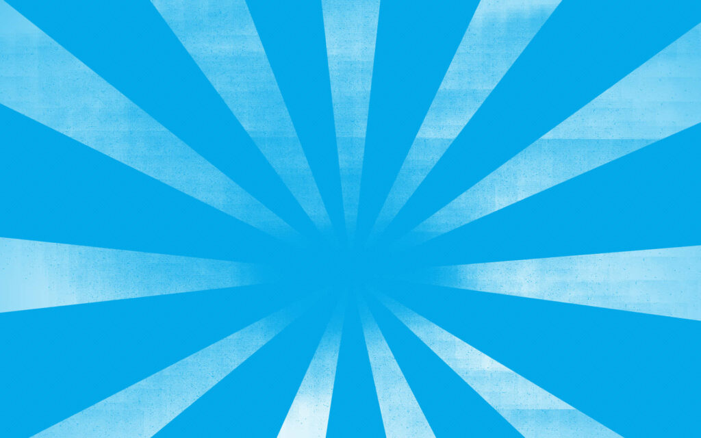 Dynamic Light Blue Sunburst Wallpaper: Vibrant Background Design
