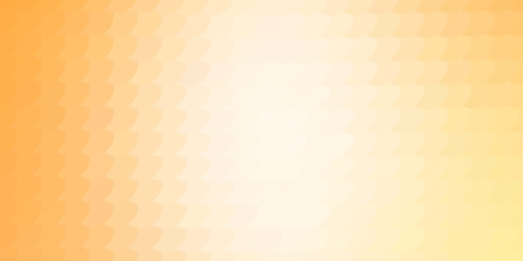 Vibrant light orange wallpaper with repeating circle geometric pattern and warm sunny gradient