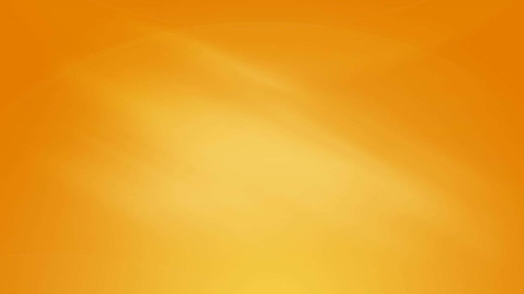 Vibrant light orange abstract wallpaper with glowing yellow and amber gradient for warm screens