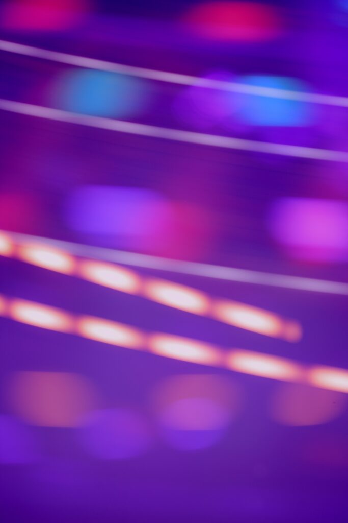 Vibrant Lilac Abstract Wallpaper with Colorful Glare | 3744x5616
