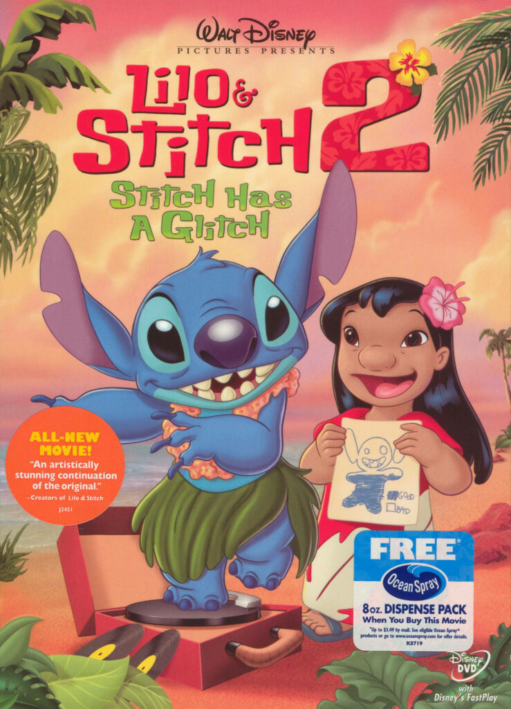 Vibrant Lilo & Stitch 2 Wallpaper: Tropical Fun with Lilo & Stitch
