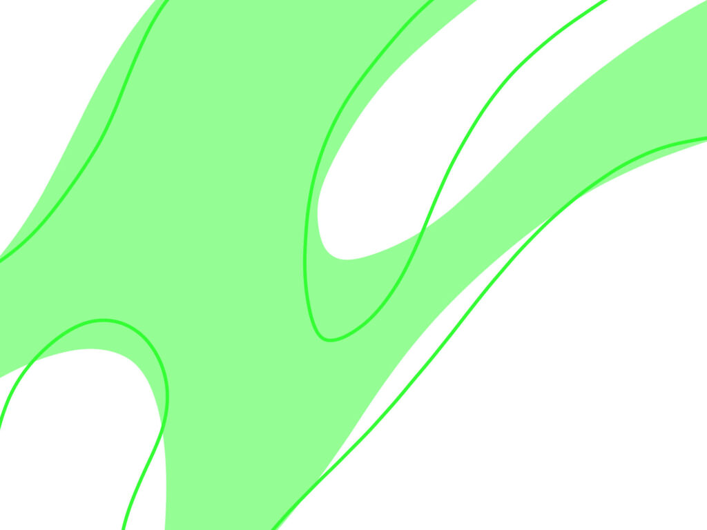 Vibrant Lime Green Waves Wallpaper for iPad - Fresh and Dynamic Design