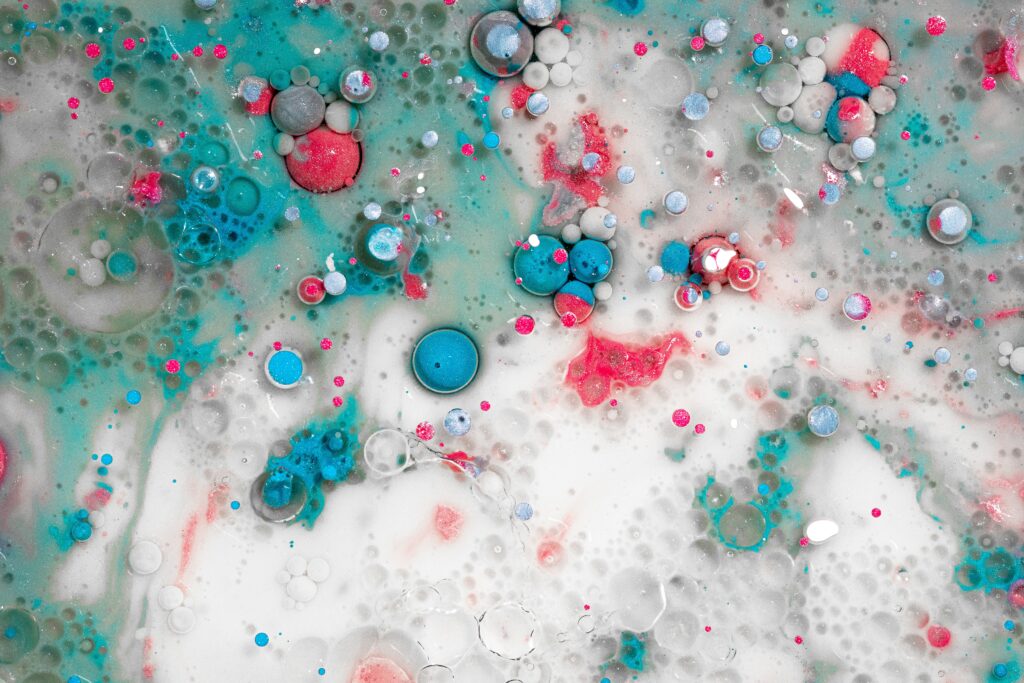 Vibrant Liquid Paint Wallpaper: 7952x5304 Abstract Color Swirls