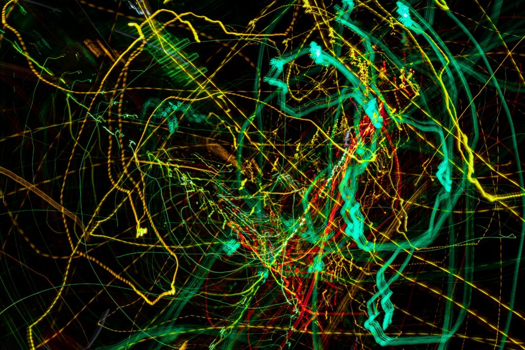 Vibrant Long Exposure Abstraction Wallpaper - 6000x4000