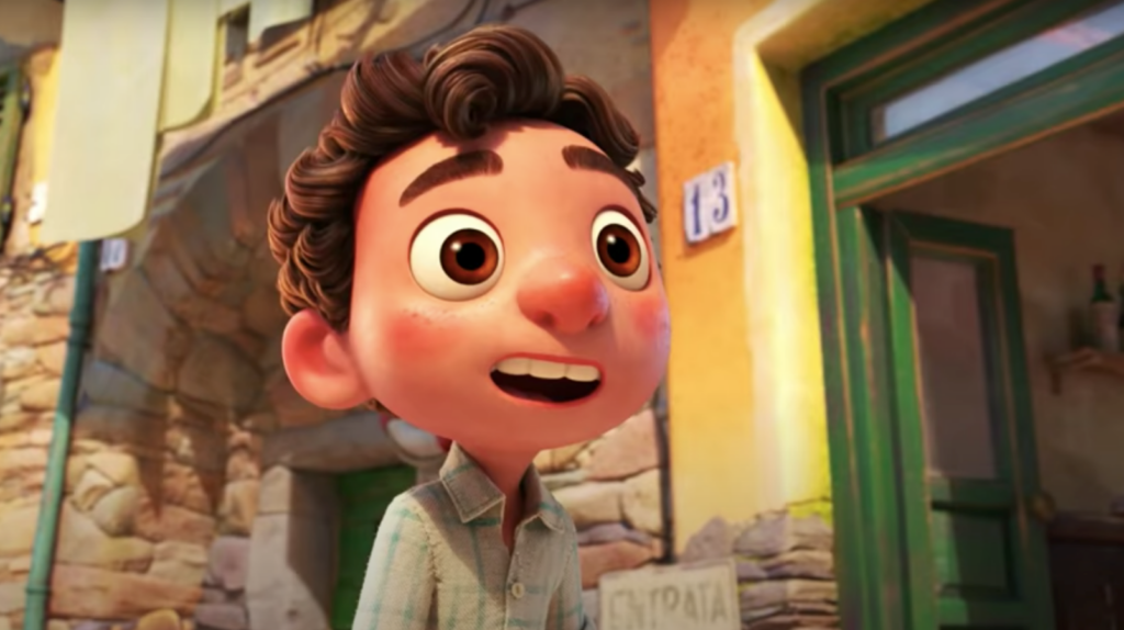 Vibrant Luca Wallpaper: Animated Adventure in a Picturesque Village
