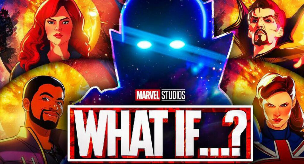Vibrant Vector Wallpaper: Marvel's What If...? Iconic Characters