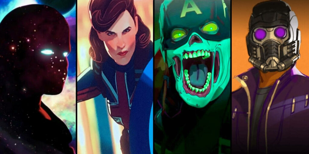 Vibrant Marvel What If Collage: Iconic Characters Wallpaper